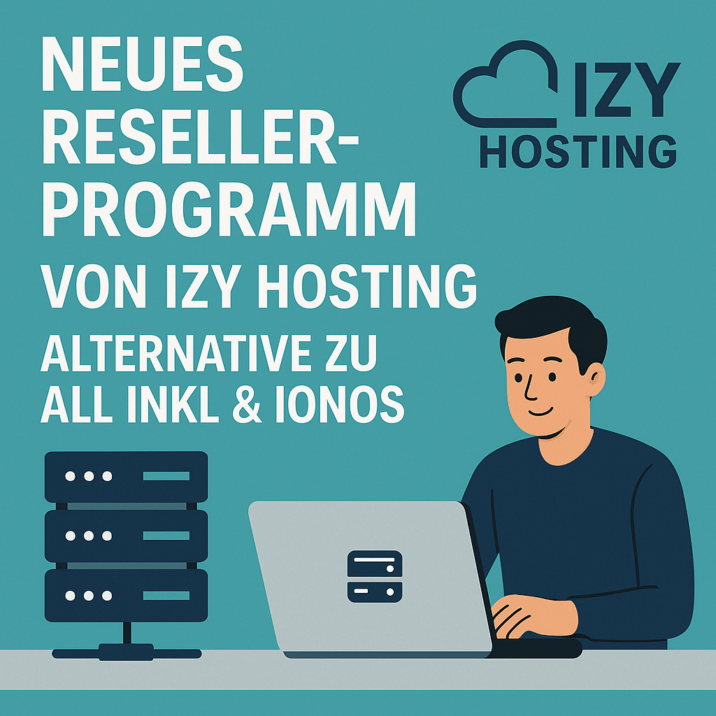 Neues Reseller-Programm von IZY Hosting – flexible White-Label Hosting Lösung als Alternative zu All-inkl und IONOS